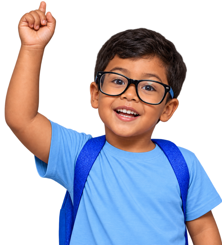 Menino de 7 anos